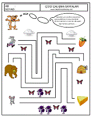 okul öncesi iki doğru arasından çizgi çizme çalışma sayfaları